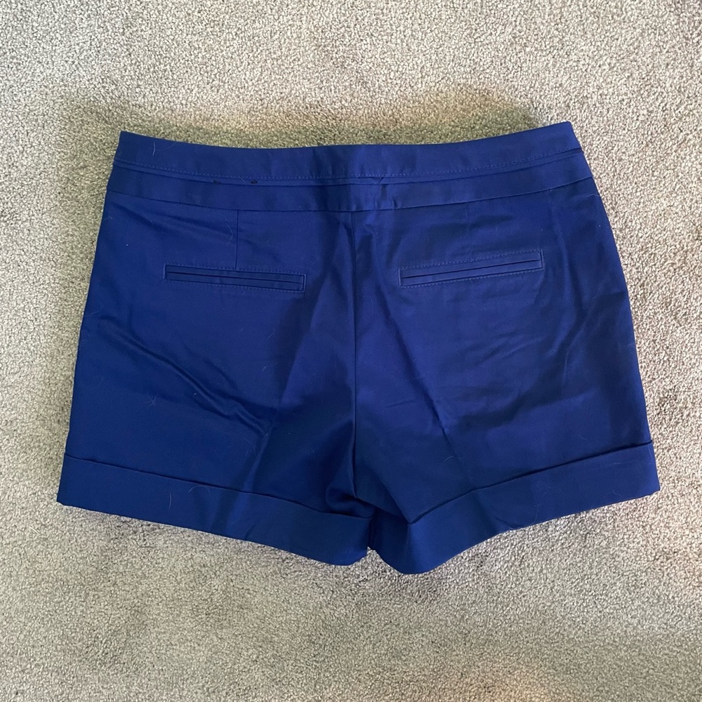 Express cuffed shorts- like new- size 4- Royal/Cobalt Blue💙💙💙💙